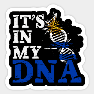 It's in my DNA - Uruguay Sticker